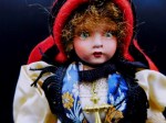 8 inch french doll red a